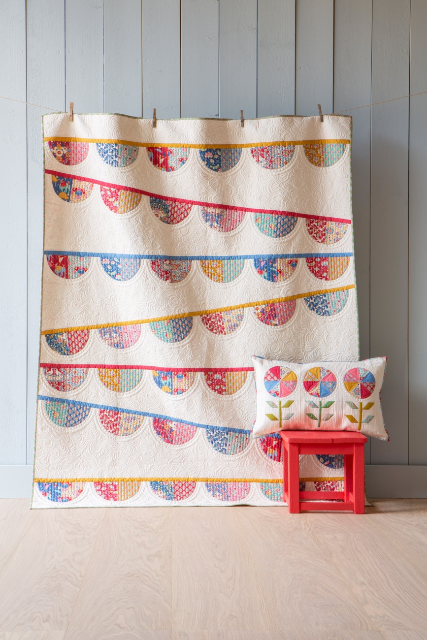 Tilda Patchwork Stoff Baumwolle - Jubilee - Anemone Blue